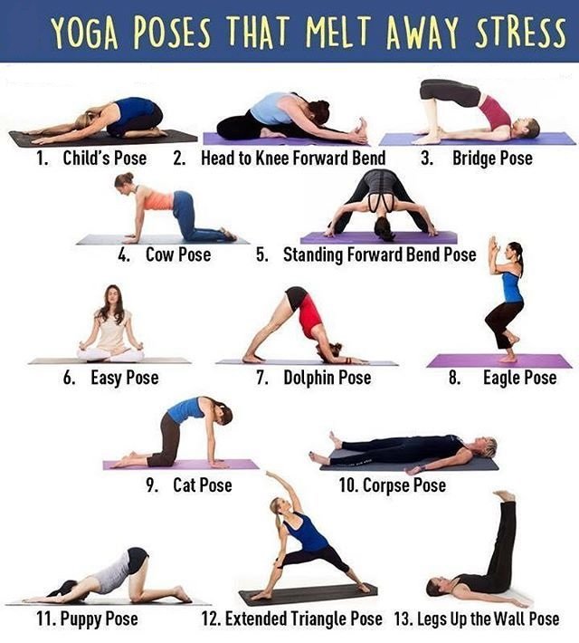 7 Yoga Poses for Stress Relief